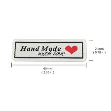 Shop women's brand labels and see our entire collection of labels we love including vans, veja and more. Stock Hand Made With Love Iron Clothes Labels With Heart Iron On Clothing Tags Bag Handmade Thermo Adhesive Clothing Labels Garment Labels Aliexpress