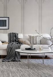 Dann finden sie hier garantiert die richtige! French Panels Ashes Tapete Wohnzimmer Tapete Beige Dekor