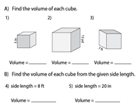 These worksheets are printable pdf files. Volume Of Cubes Worksheets