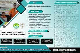Judul karya ilmiah biologi sma. Lomba Karya Tulis Remaja Lktr Dan Poster Ilmiah Pekan Raya Biologi 2020
