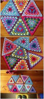 22 Easy Free Crochet Triangle Patterns With Tutorials In 2020 Crochet Triangle Pattern Granny Square Crochet Pattern Crochet Triangle