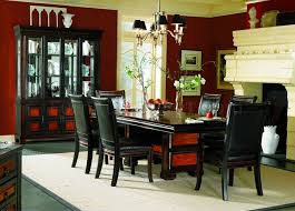 Casual vs formal dining rooms. Two Tone Finish Formal Dining Room Set With Leather Seats
