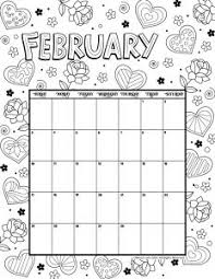 The kids can draw whatever they wan within the frame of each month! Printable Coloring Calendar For 2021 And 2020 Woo Jr Kids Activities