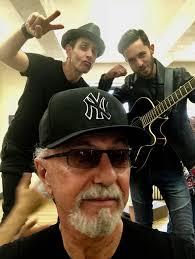 Having a blast at rehearsals of "The Wanderer' With Joey McIntyre New Kids  On The Block and Mike Wartella ~ YO!!!