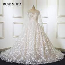 Plastic clear wedding dress female full body mannequin buy. Rose Moda Luxury Long Sleeves Wedding Dress 2019 Lace Ball Gown Princess Wedding Dresses Robes De Mariage Long Train Wedding Dresses Aliexpress