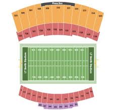 Lt Smith Stadium Tickets And Lt Smith Stadium Seating Chart