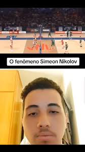 O nascer de uma estrela, Simeon Nikolov levantador búlgaro de 2,07m e  apenas 17 anos, vem encantando na atual edição da VNL! #nikolov #volleyball  #vnl #volleyballworld #fy #viral