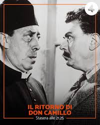 La fantastica saga di Don Camillo vi aspetta nel sabato sera di #Rete4  Appuntamento con “Il ritorno di Don Camillo”, stasera alle 21.25