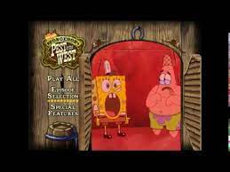Can a sponge make it in a town when he's outta food, water and lip balm? Spongebob Pest Of The West Dvd Menu Walkthrough Youtube