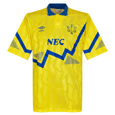 Fanatics sind das einzige ziel für die besten everton fußballtrikots, bekleidung und vieles mehr. Umbro Everton 1990 1992 Away Trikot Gebrauchter Zustand Good Gr L
