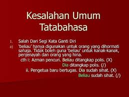 2 kebanyakan orang asia bertubuh kecil. Ayat Susunan Biasa Dan Ayat Songsang Ppt Download
