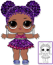 Even though the doll inside the lol surprise ball is not exactly revolutionary. Lol Purple Queen Coloring Pages Coloring And Drawing