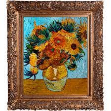 Good art redone using ms paint. Vault W Artwork Sunflower Collage By Vincent Van Gogh Picture Frame Painting On Canvas Reviews Wayfair