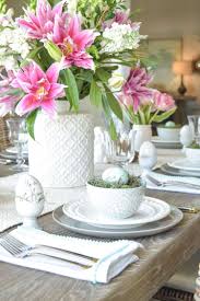 Casual Elegant Easter Table Scape Zdesign At Home Easter Table Decorations Easter Table Spring Table Settings