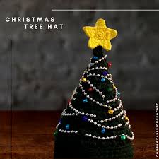 Crochet Christmas Tree Hat Pattern