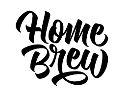 Home Brew Lettering Design Logotype Typography Lettering