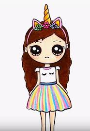 It is a fact that girls love cute tattoos that have images and connotations that are related to their lives. How To Draw A Cute Unicorn Girl Step By Step