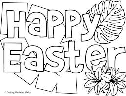 Happy Easter Coloring Page Easter Coloring Pages Easter Colouring Easter Coloring Pages Printable