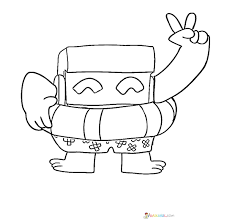 Not sure where this came from, but all of a sudden video isn't displaying properly. Coloring Pages 8 Bit Print Free From Brawl Stars Game