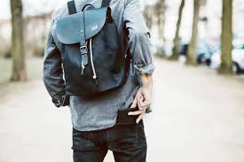 Equinox Big Fitz Huxley Schwarze Leinwand Rucksack Schwarz Leinwand Rucksacke