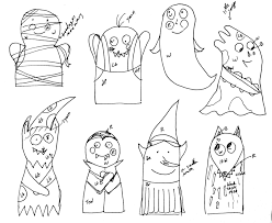 Halloween is the best time of the year to make fun crafts. Cutest Halloween Finger Puppets Craft Free Patterns And Tutorial Rebecca Grabill