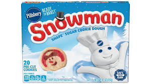 Pillsbury christmas cookies commercial (2003). Pillsbury Shape Snowman Sugar Cookie Dough Pillsbury Com