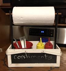 Paper Towel Condiment Caddy For Camping Diy Condiment Caddy Condiment Holder Paper Towel