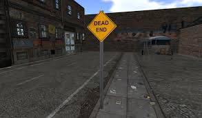 Protect your family by defeating waves of hungry zombies in each stage to head towards the safe zone of highland park. Second Life Marketplace Dead End Sign