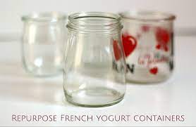 Choose from contactless same day delivery, drive up and more. Ways To Repurpose French Glass Yogurt Jars Jar Crafts Crafts With Glass Jars Bottle Crafts