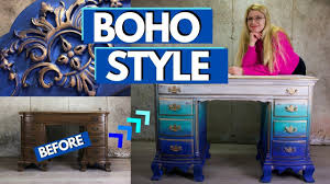 How Painting Furniture Changed My Life Boho Vanity W Debi S Design Diary Youtube Boho Vanity Painted Furniture Paint Line