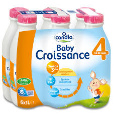 Lait Bebe Des 20 Mois Liquide Candia Baby Le Pack De 6 Bouteilles D 1l A Prix Carrefour Lait Bebe Bouteille De Lait Bouteille