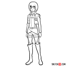 Here are only the best captain levi wallpapers. How To Draw Armin Arlert Full Growth Sketchok Easy Drawing Guides