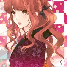 For that matter, many celebrities who supposedly have hazel eyes, in reality are wearing contact lens. Anime Girl With Red Hair And Brown Eyes 1280x1280 Wallpaper Teahub Io