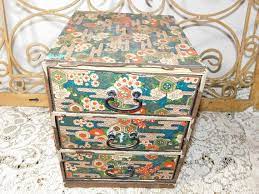 Paperboard chests of drawers made by our students. Vintage Cardboard Chest With 3 Pull Out Drawers 70 Ish Etsy Vintage House Pull Out Drawers Vintage Home Decor