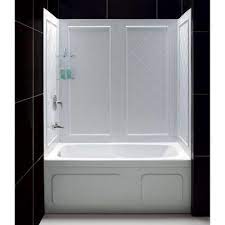 Steps are available for left and/or right side entry. Tub Surrounds Bathtubs The Home Depot