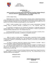 Desemnarea auditorului financiar statutar al sc apa c.t.t.a. Pentru Acordarea Unui Mandat Special Reprezentantului Consiliului