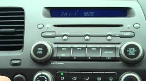 How To Reset Your Honda Radio Code Townsend Honda Youtube
