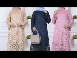 Baju atasan wanita brokat jumbo fashion casual model modern varian warna cantik trendy. Model Tunik Kebaya Brokat Terbaru Trend 2019 Atasan Baju Kebaya Modern Untuk Wanita Muda Modis Youtube