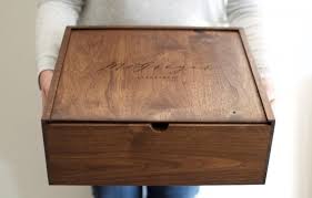 Extra Large Keepsake Box Wooden Box Wedding Card Box Personalized Walnut Memory Box Father S Large Keepsake Box Wooden Photo Box Engraved Wooden Boxes