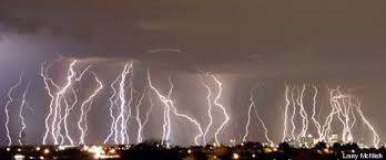 Look Amazing Lightning Shower Time Lapse Photo Lightning Storm Lightning