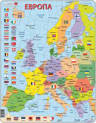 Evropa geografska karta razmer evropa školska geografska karta. Karta Evrope Sa Drzavama