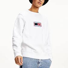 Check spelling or type a new query. Sweat Homme Tommy Hilfiger Jeans Blanc Logo Brode
