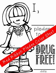 Pdf (5.13 mb) red ribbon week activities and coloring pages. Drug Free Drawing Ideas Happy Emotion
