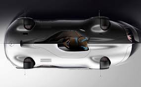 From Sketch To Prototype The Mercedes Benz Eq Silver Arrow Concept Yanko Design Mercedes Benz Benz Mercedes