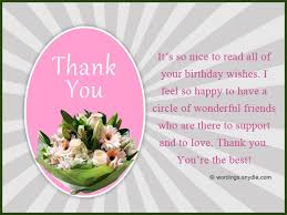Happy Birthday Post For Best Friend On Facebook Thank You For Birthday Wishes On Facebook Twitter Instagram Etc Wordings And Birthday Greetings For Facebook Thank You For Birthday Wishes Birthday Wishes