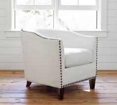 You can buy a wide range of furniture from pottery barn including couches, chairs, dining sets, patio sets, tables, shelves, and more. Harlow Upholstered Armchair Pottery Barn