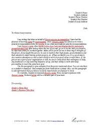 Letter Of Recommendation Sample Download Pdf Template Sorority Recommendation Letter Professional Reference Letter Reference Letter
