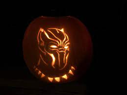 Write the first review questions & answers. I Haven T Carved A Pumpkin In Years Took A Stab Haha At Carving Again With Black Panther I M Happy With It For The Most Part Hope Y All Like It Halloween