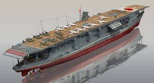 3d Japanese Aircraft Carrier Akagi Model Aircraft Carrier Akagi Japanese