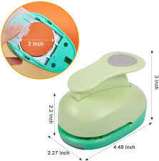 Slim edger border punch paper scrapbook card embossing lacework crafts diy tool. Ucec 2 Inch Paper Punch Diy Handmade Craft Punch Shape Circle Punch Great For Crafting Scrapbooking Cards Arts Fun Projects Paper Paper Crafts Papermaking Urbytus Com